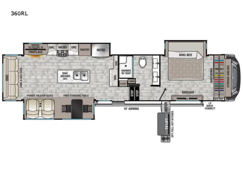 2022 Forest River Cedar Creek 360RL - Photo 3