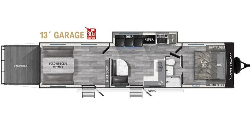 Heartland Lithium LI 3113 floor plan