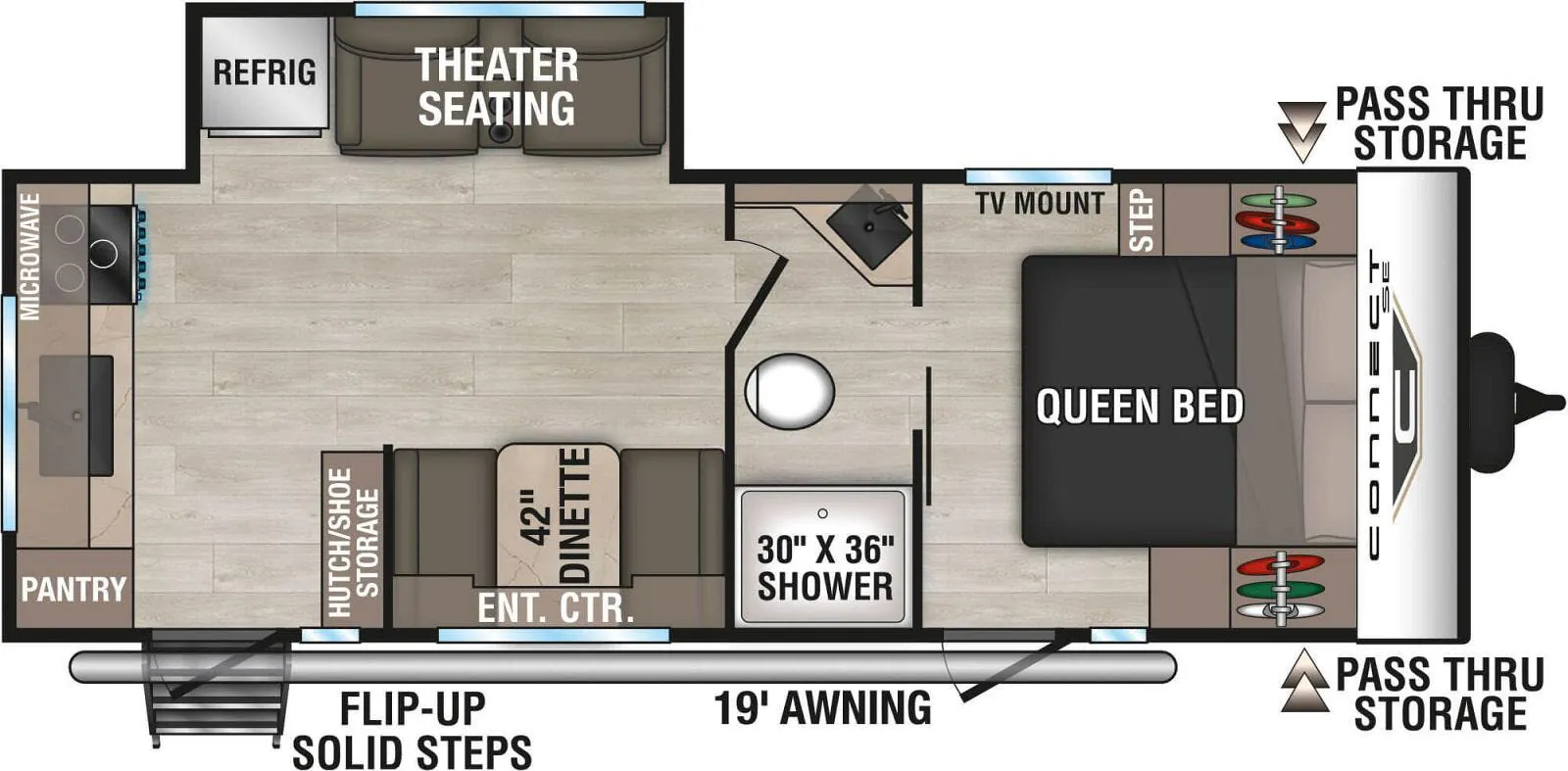 K-Z Connect SE C221RKSE floor plan