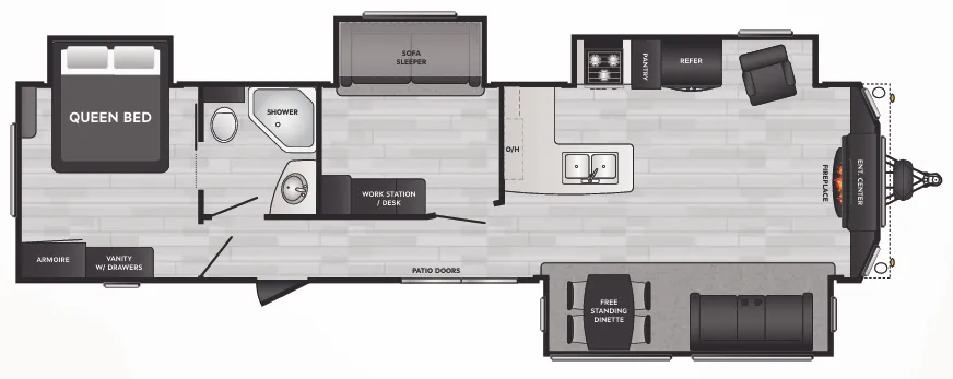 Keystone Residence 401MBNK floor plan