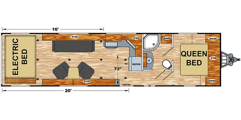Eclipse Attitude 32iBG floor plan