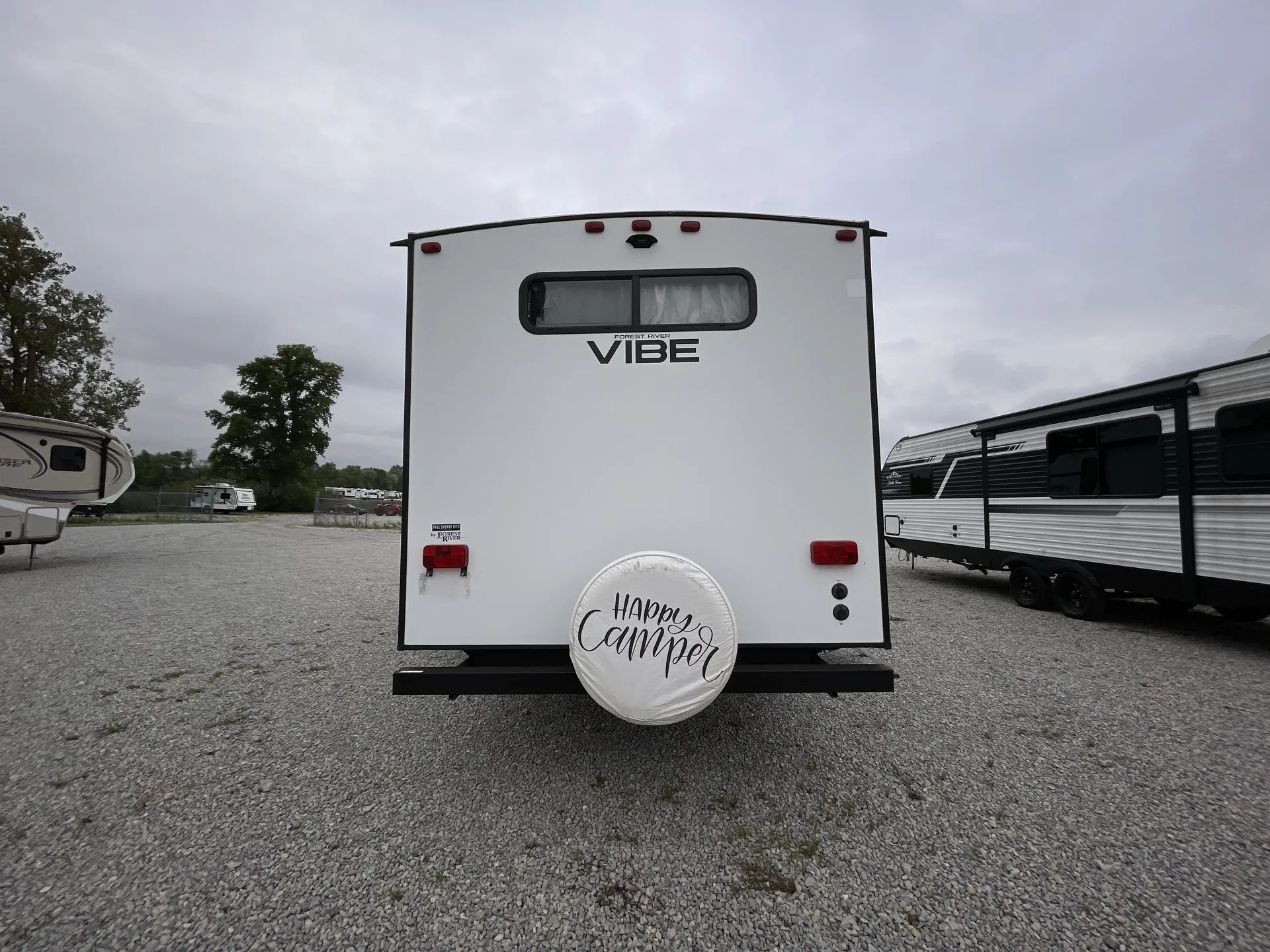 2021 Forest River Vibe 28BH — backside