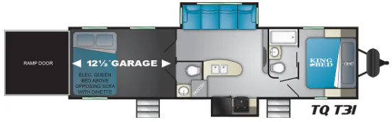 Heartland Torque T31 floor plan