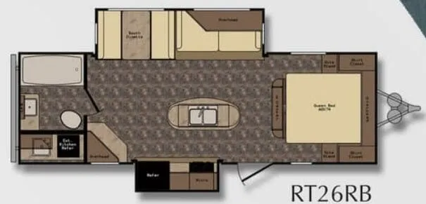CrossRoads Rezerve RTZ26RB floor plan