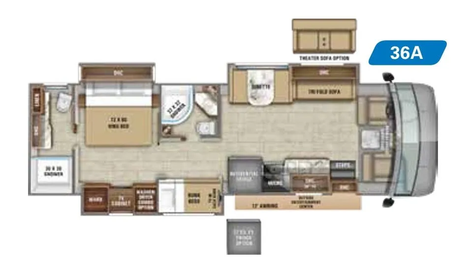Jayco Precept 36A floor plan