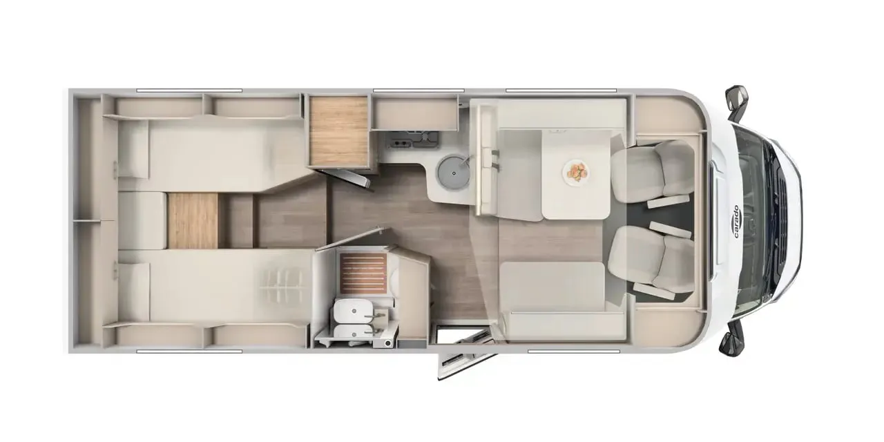 Carado T-Series T448 floor plan