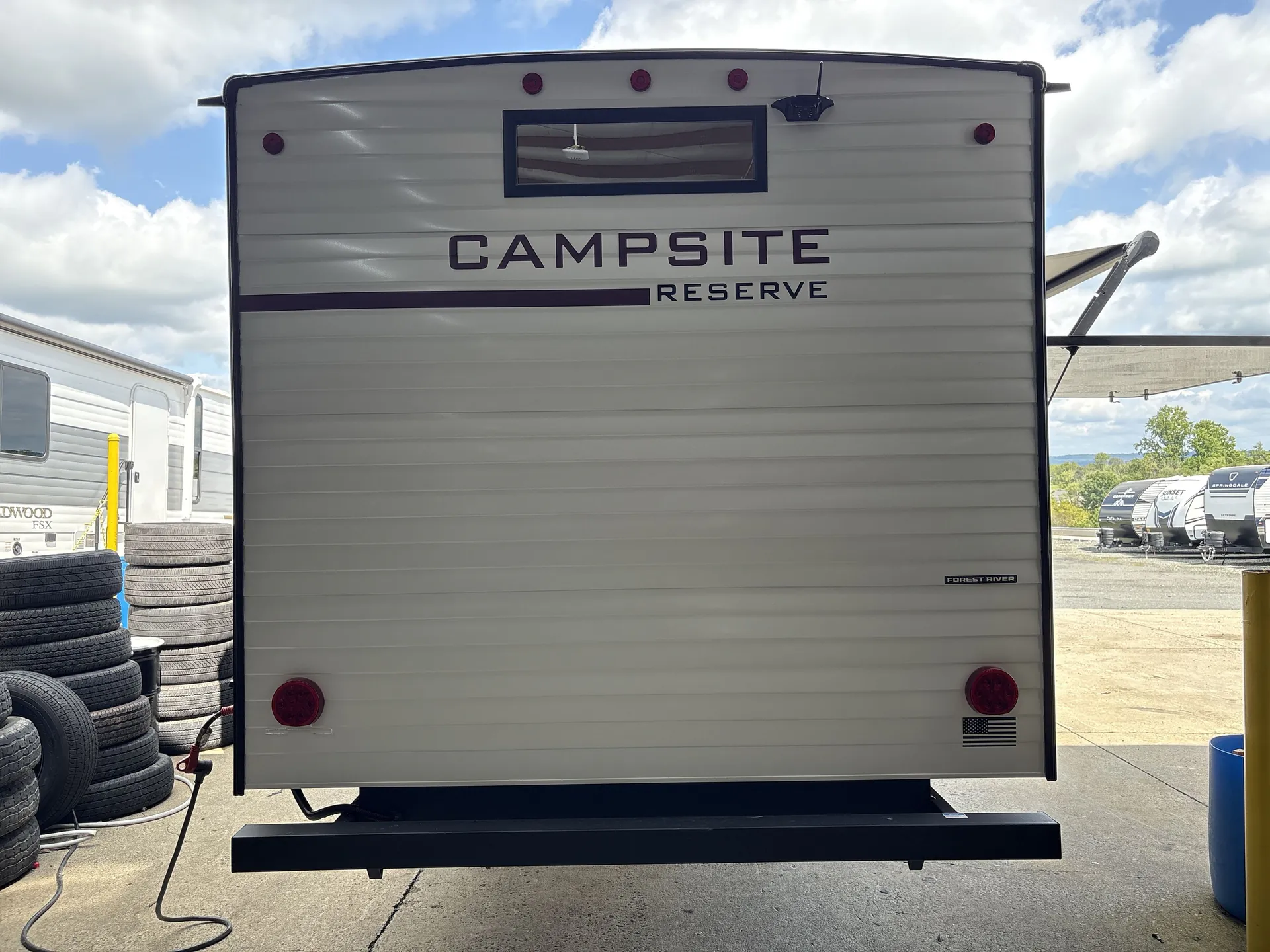 2027 Forest River Campsite Reserve 29TJ — backside