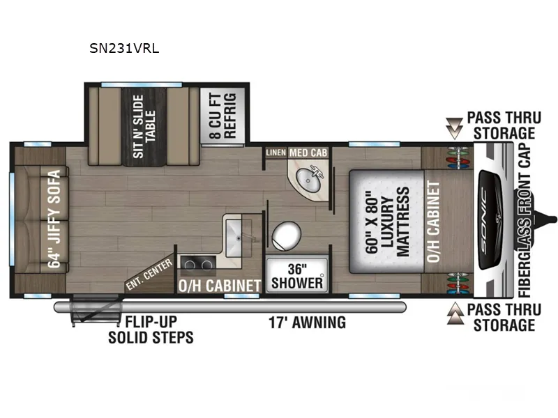 2025 Venture RV Sonic SN231VRL - Photo 3