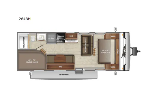 2022 Jayco Jay Flight SLX 8 264BHW, Photos photo 2