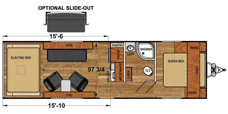 2025 Eclipse Attitude Pro 26HKG floor plan