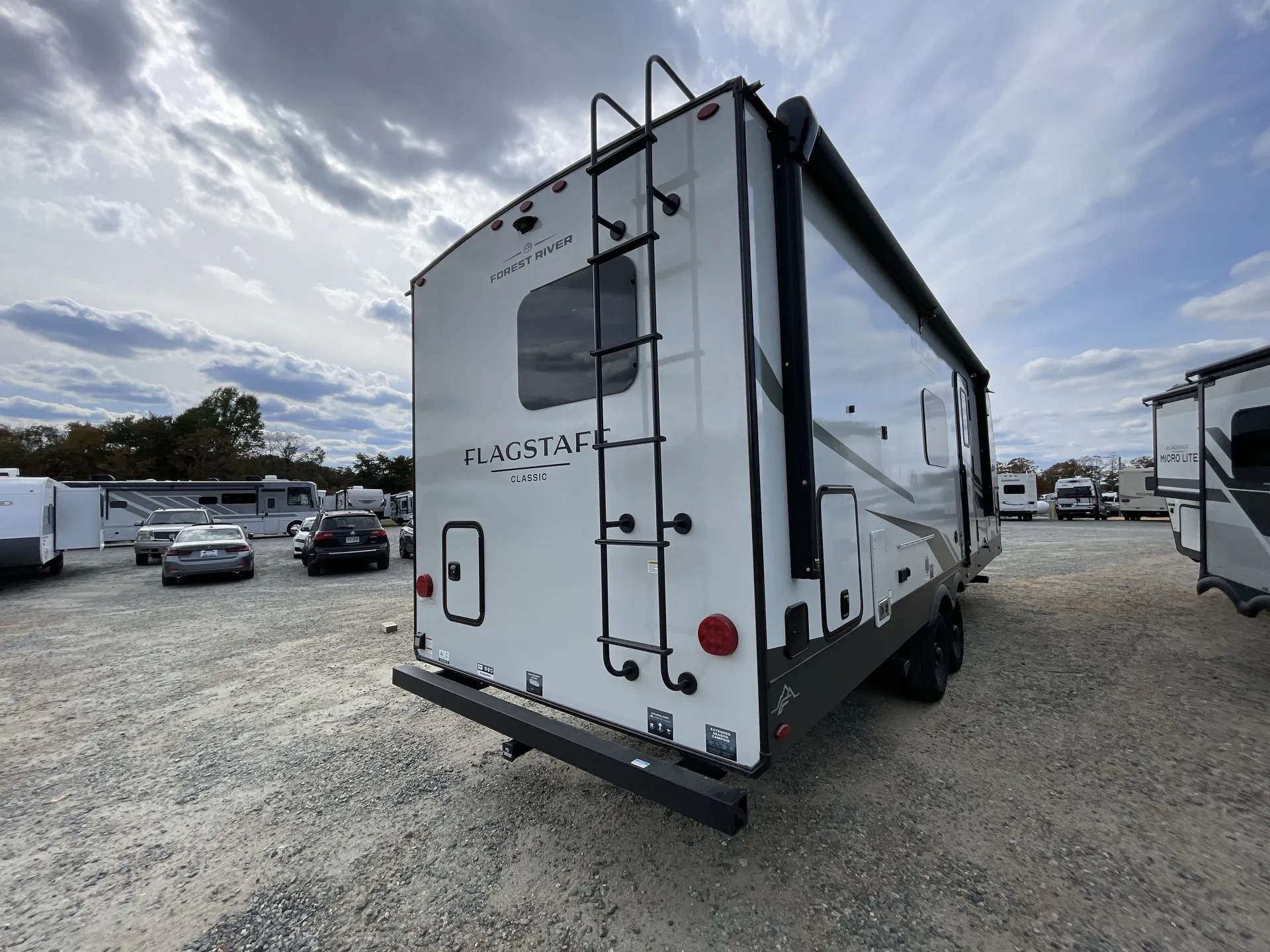 2026 Forest River Flagstaff Classic 826MBR — campside