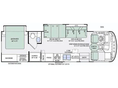 2016 Thor Motor Coach Hurricane 31S, Photos photo 2