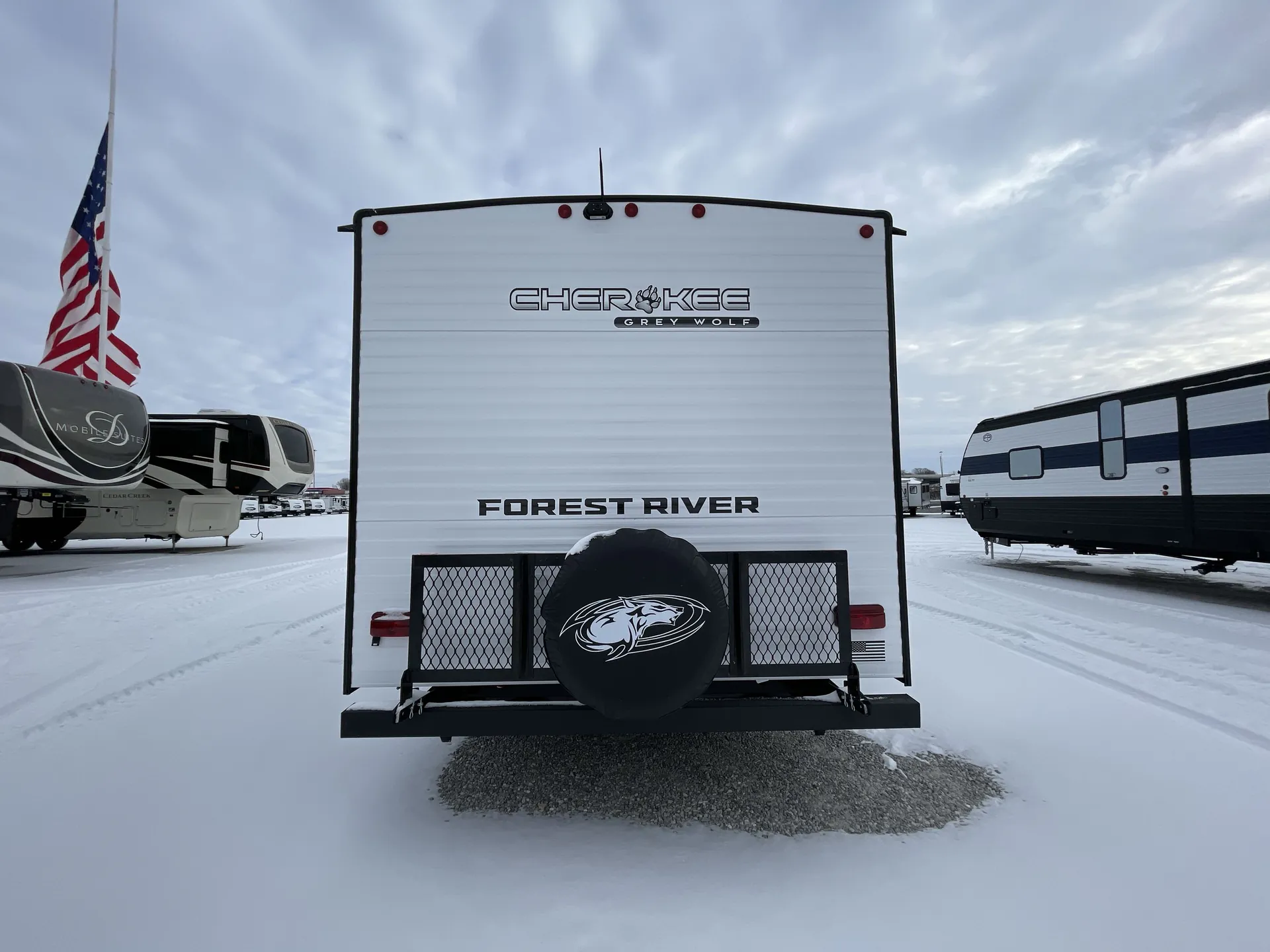 2026 Forest River Grey Wolf 26DJSE — backside