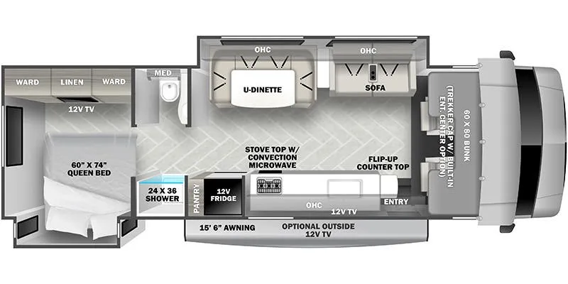 2024 Forest River Forester 3011DS - Floor plan
