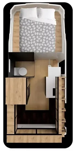 27North Trekker BASE floor plan