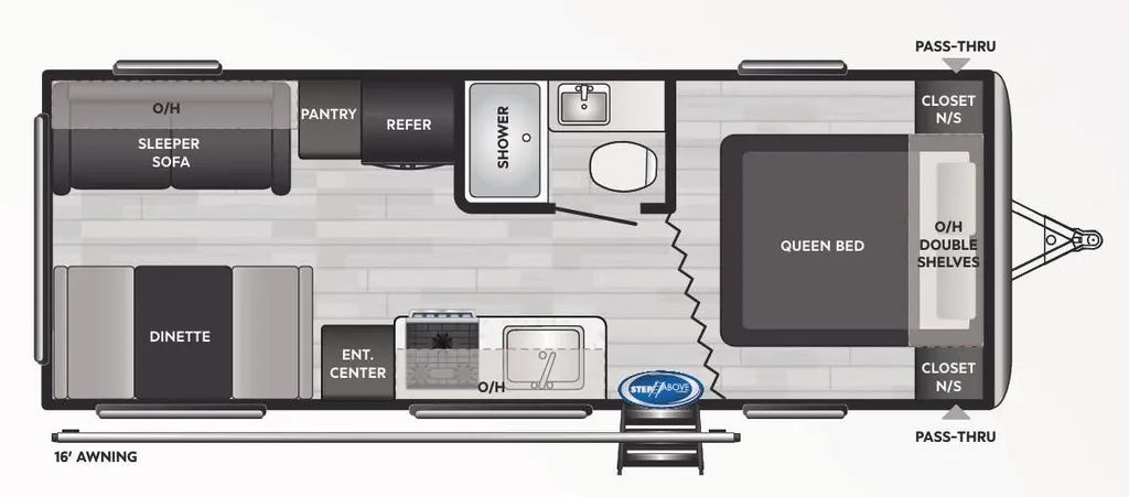 2023 Keystone Springdale 220RD floor plan