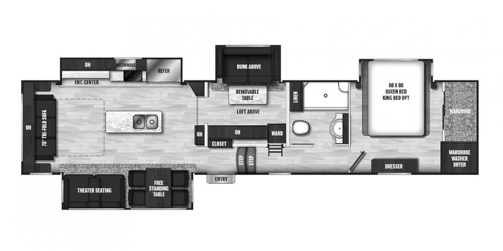 2021 Coachmen Brookstone 398MBL - Photo 3