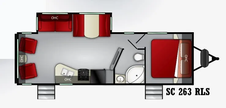 Cruiser RV Shadow Cruiser 263RLS floor plan