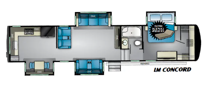 Heartland Landmark LM Concord floor plan