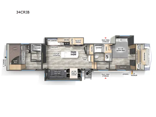 2026 Forest River Cardinal 34CRIB, Photos photo 2