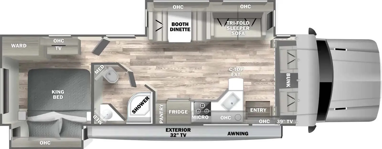 Dynamax Corp Isata 5 Series 34DS floor plan