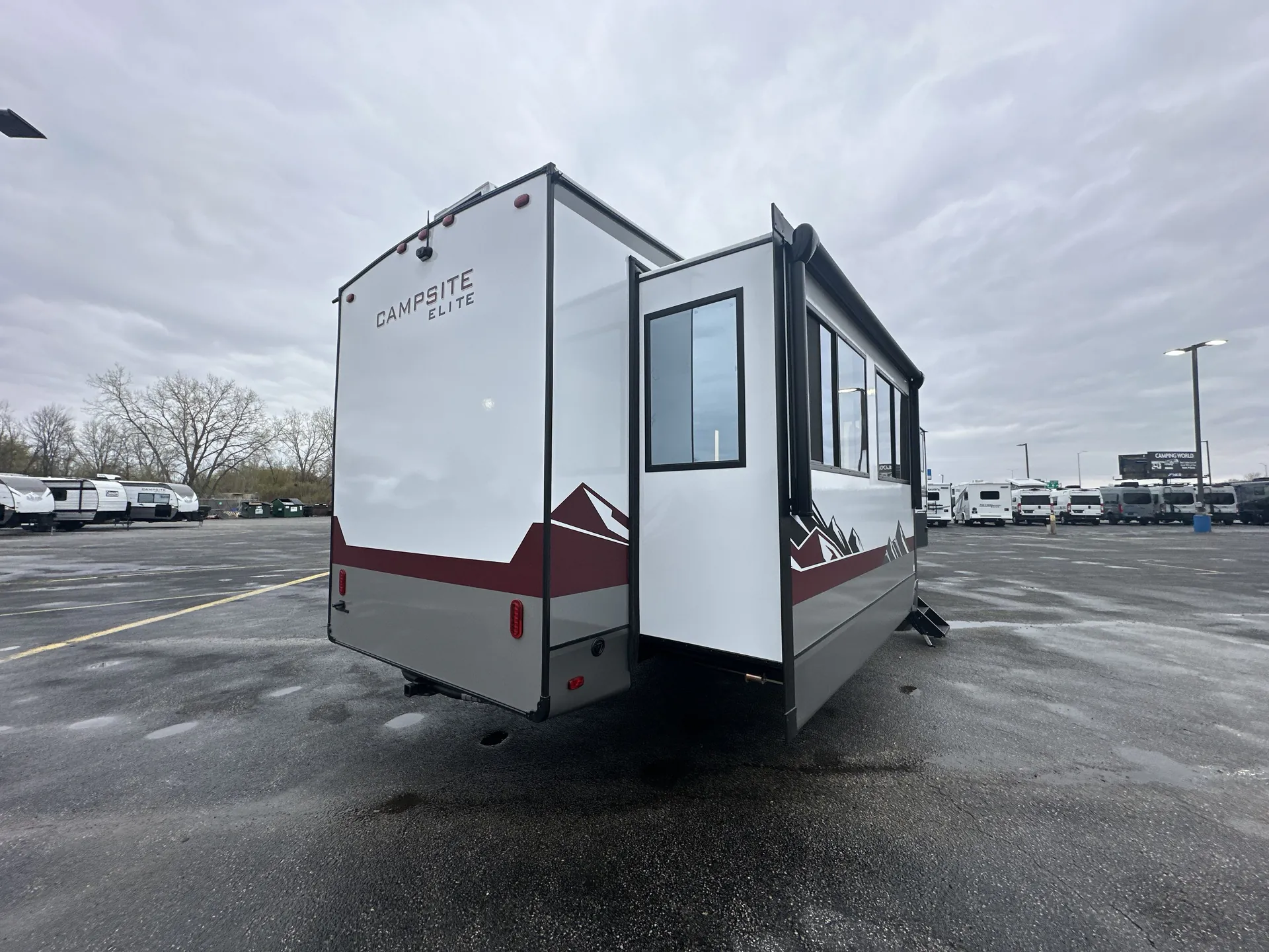 2026 Forest River Campsite Elite 36AK — backside