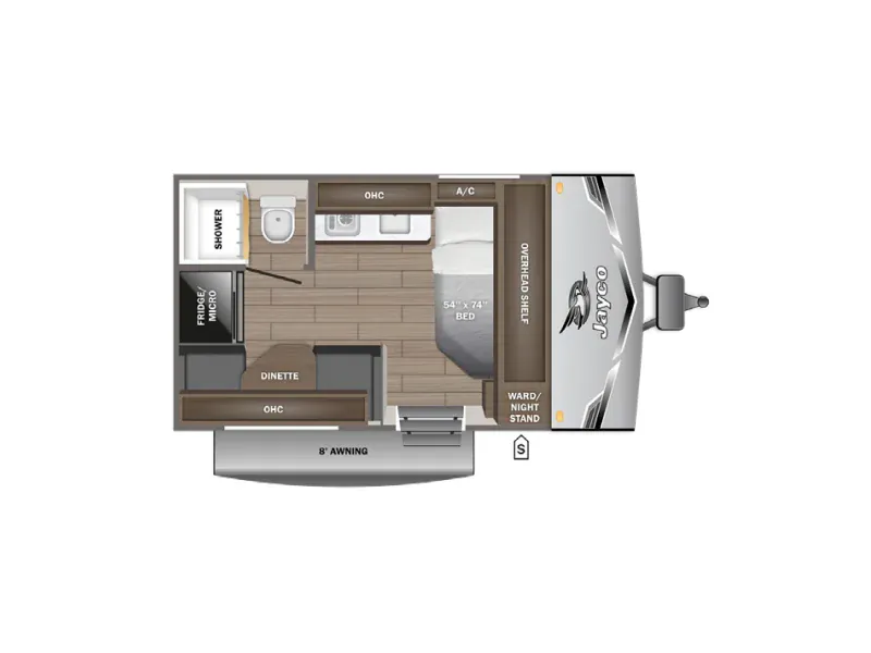 2027 Jayco Jay Flight Sport Edition 130RDW — Floor plan