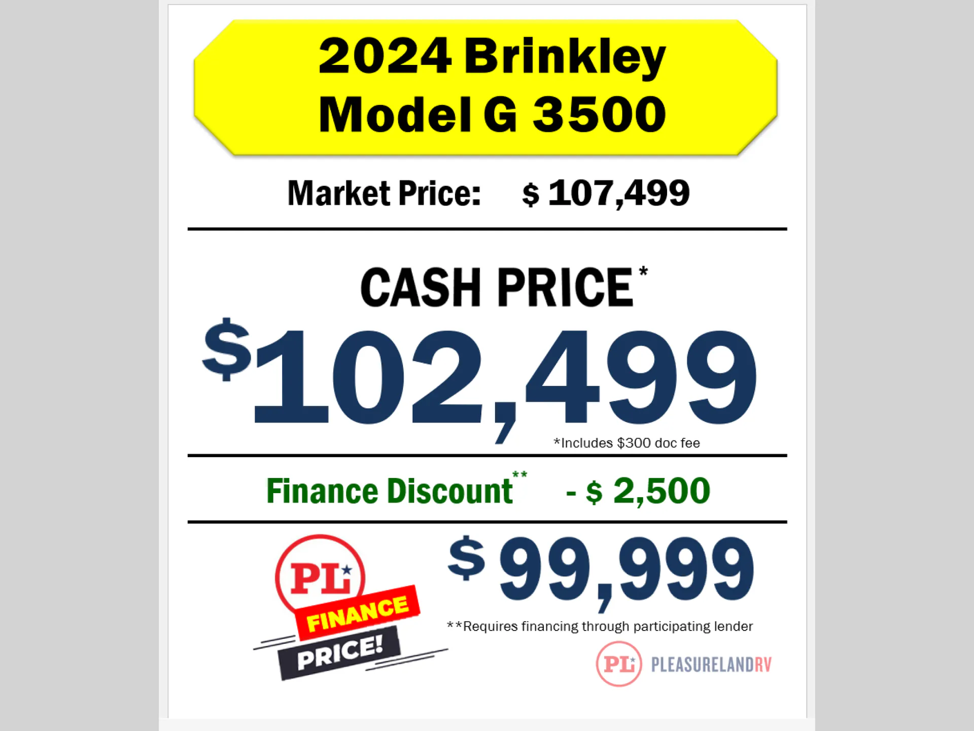 2024 Brinkley Model G 3500 - Photo 2