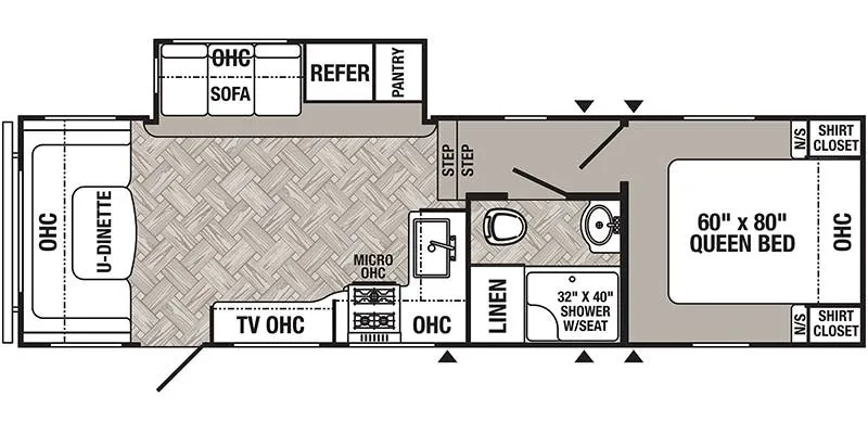 2022 Palomino Puma 265RDS - Floor plan