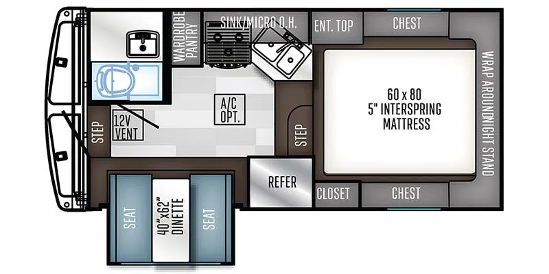 Palomino Real-Lite HS-1912 floor plan