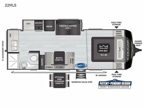 2021 Keystone Cougar Half-Ton 22MLS - Photo 2