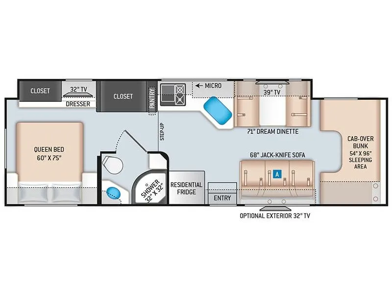 2023 Thor Motor Coach Chateau 31W - Photo 3