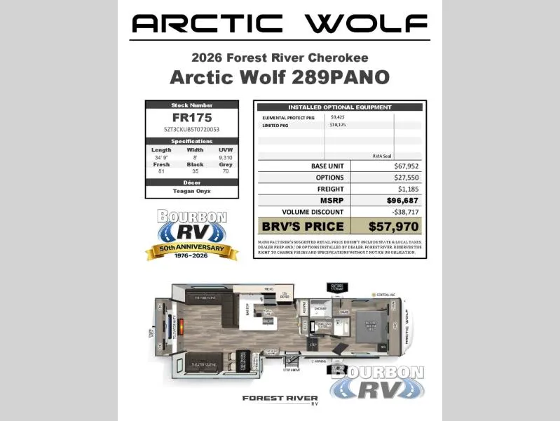 2026 Forest River Cherokee Arctic Wolf 289PANO - Photo 4