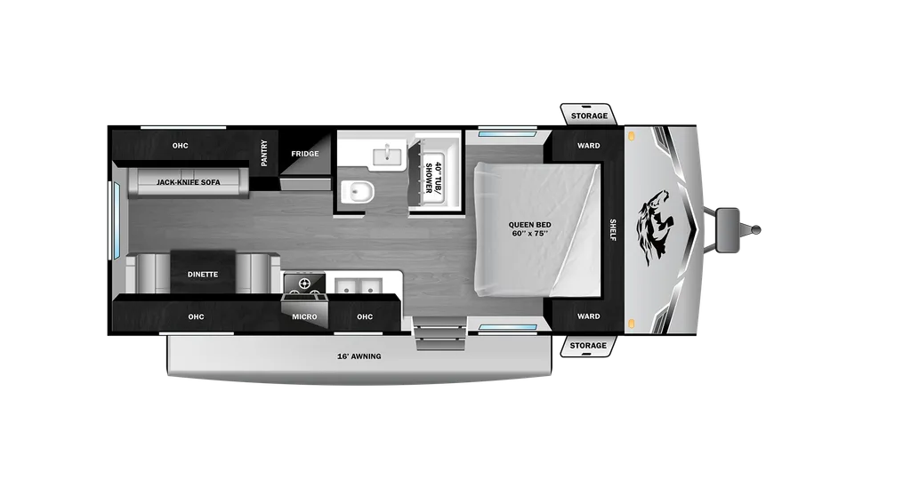 2027 Open Range COLT 21QB floor plan