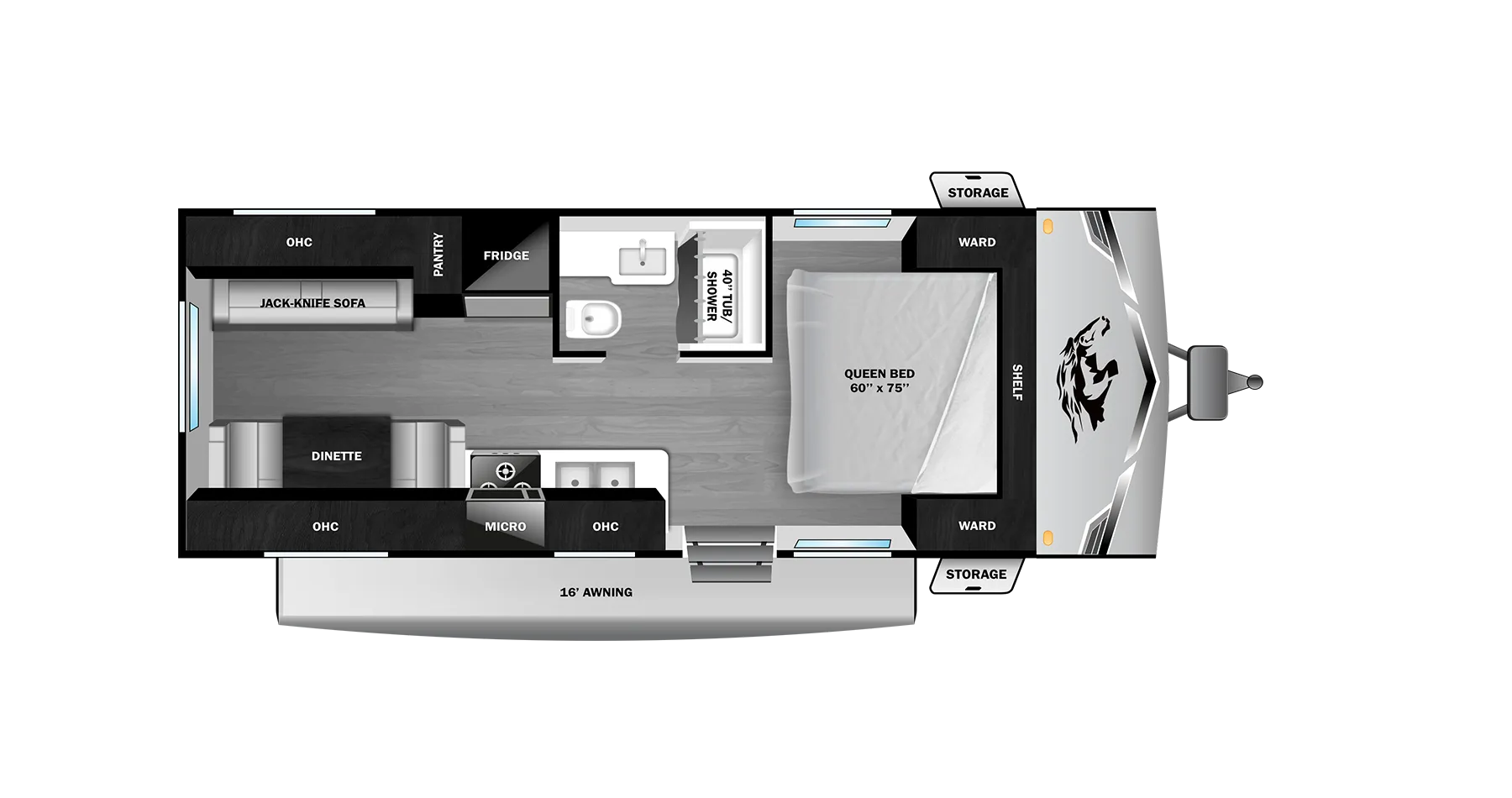2027 Open Range COLT 21QB - Floor plan