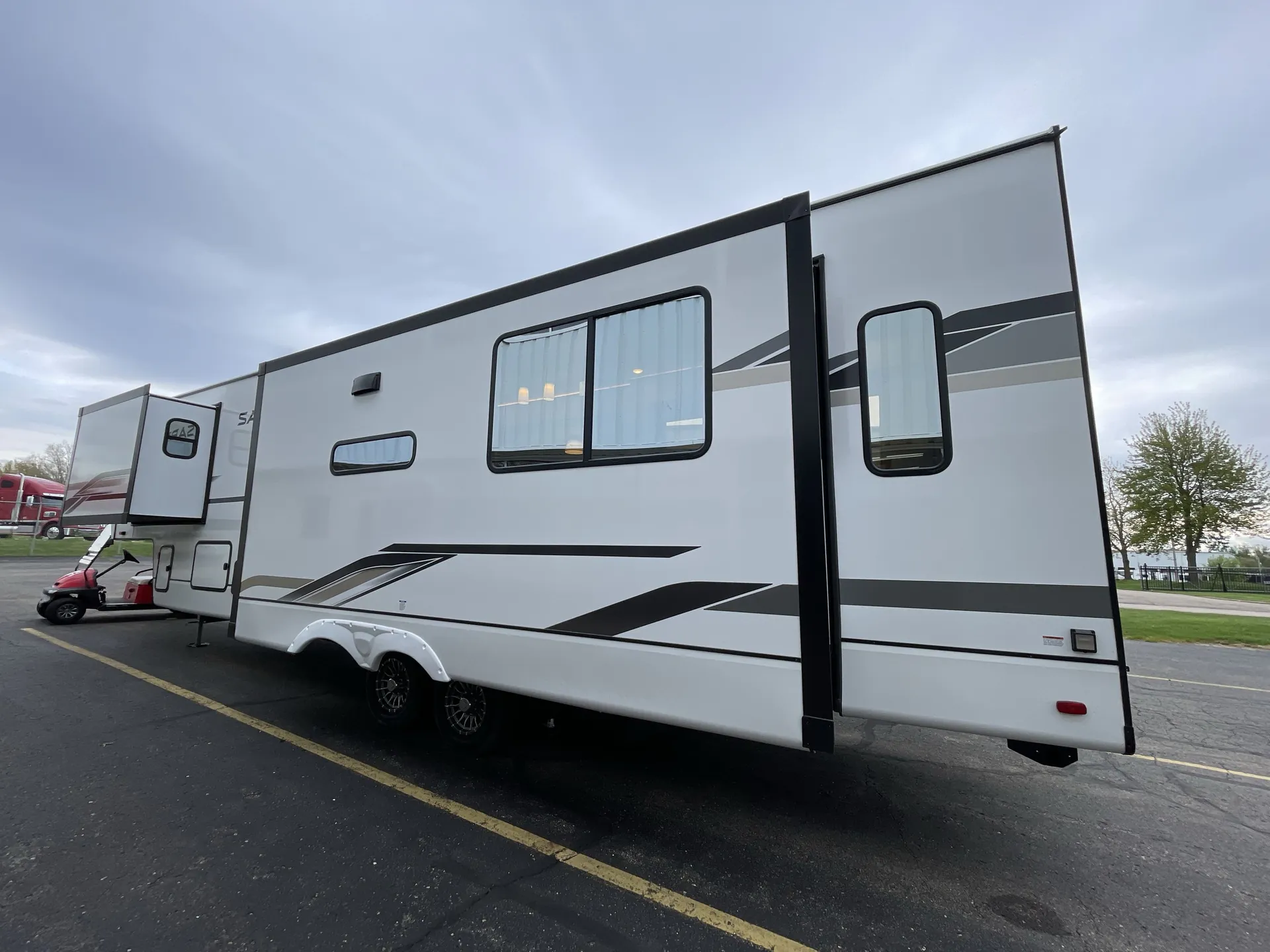 2026 Forest River Sabre 33RLP — off campside