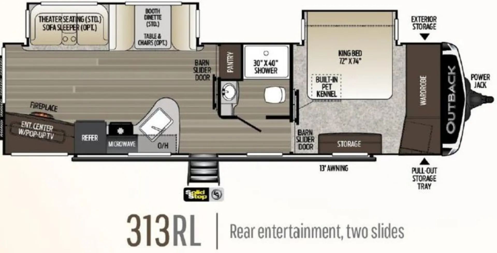 2020 Keystone Outback 313RL - Photo 2