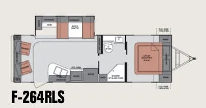 Cruiser RV Fun Finder 264RLS floor plan