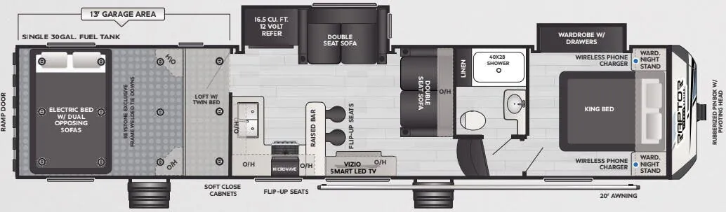 Keystone Carbon 360 floor plan