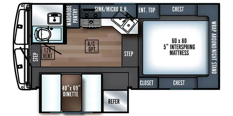Palomino Real-Lite HS-1914 floor plan