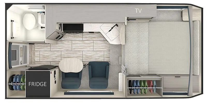 Lance TC 960 floor plan