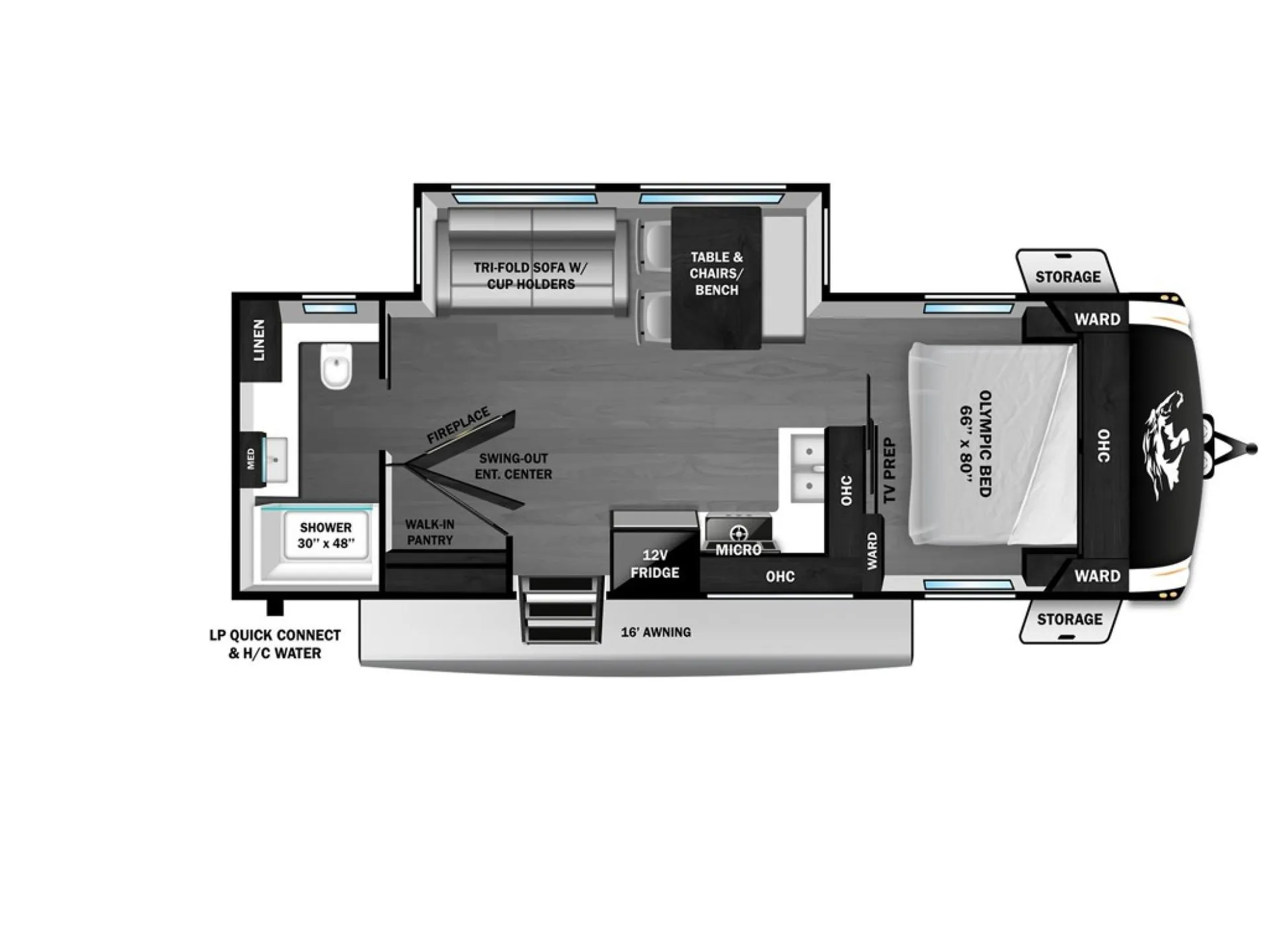 2026 Open Range RV Roamer Light Duty 27RBOS - Photo 3