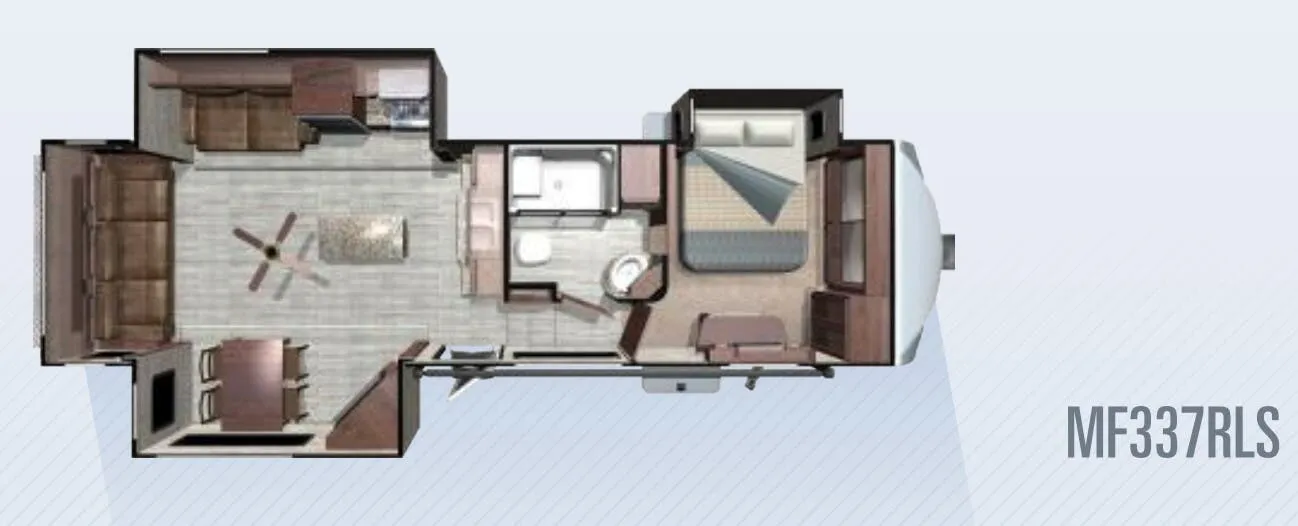 Highland Ridge Mesa Ridge MF337RLS floor plan