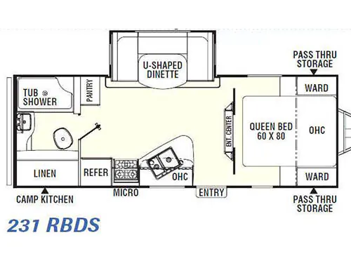 2015 Coachmen RV Freedom Express 231RBDS - Photo 3
