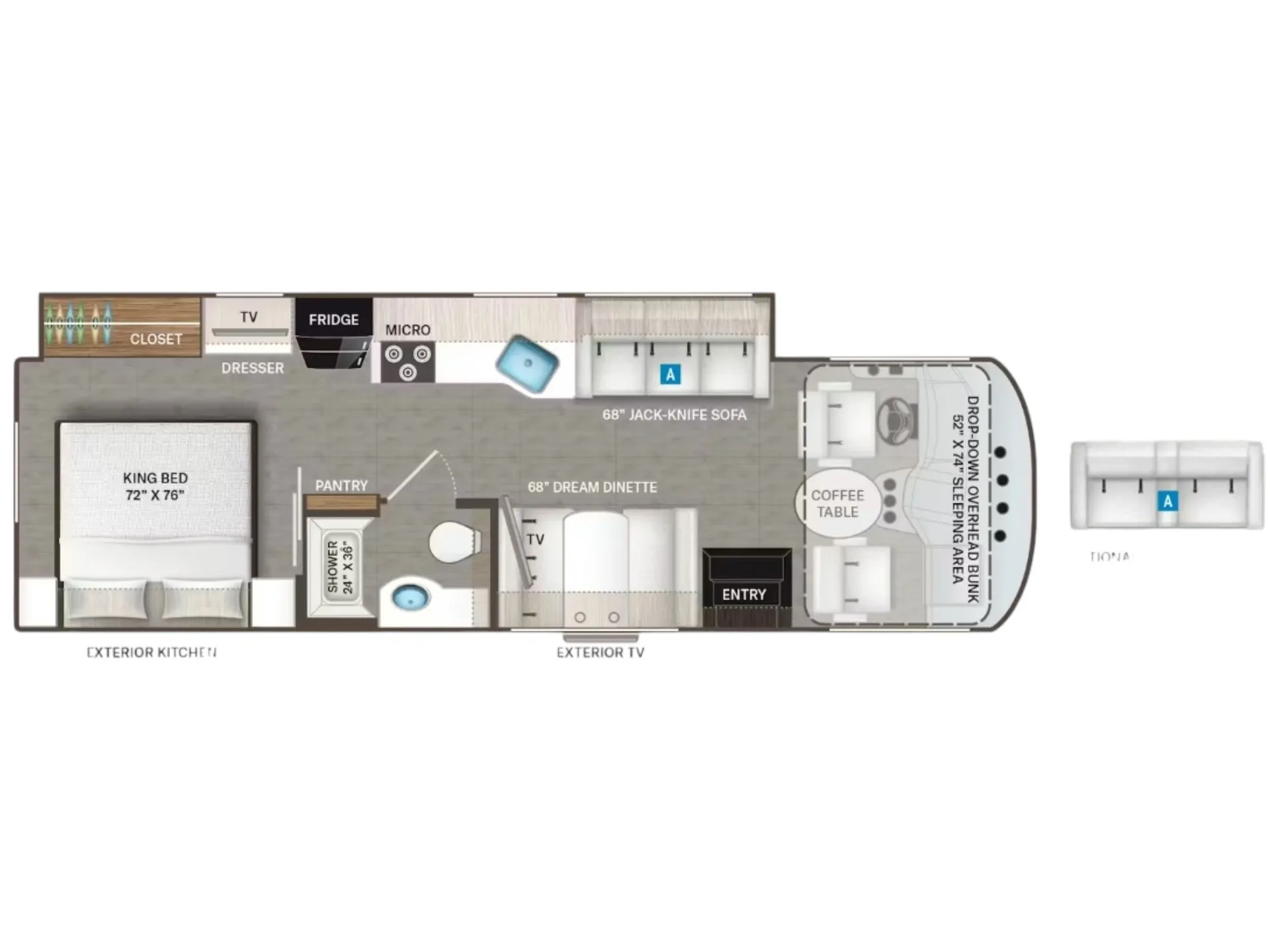 2026 Thor Motor Coach Hurricane 29L - Photo 3