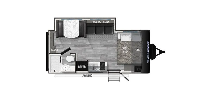 Heartland Pioneer PI SS 171 floor plan