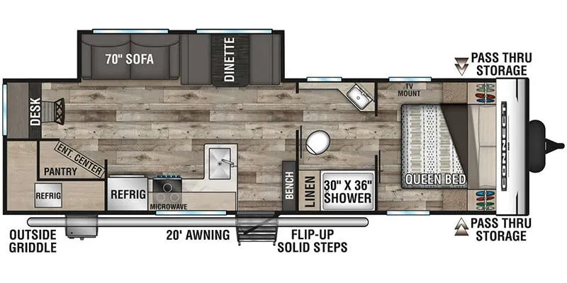 K-Z Connect SE C281RDKSE floor plan