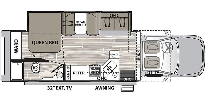 2021 Dynamax Corp Isata 5 Series 30FW - Floor plan