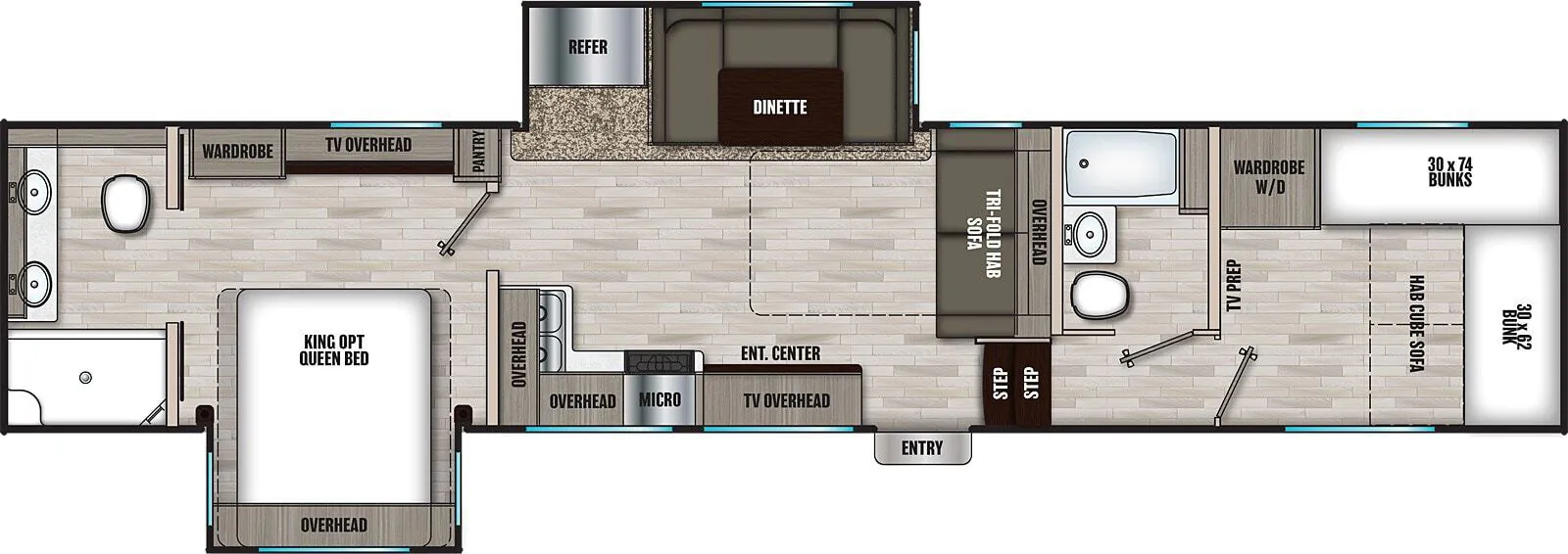 2023 Coachmen Chaparral 355FBX - Photo 3