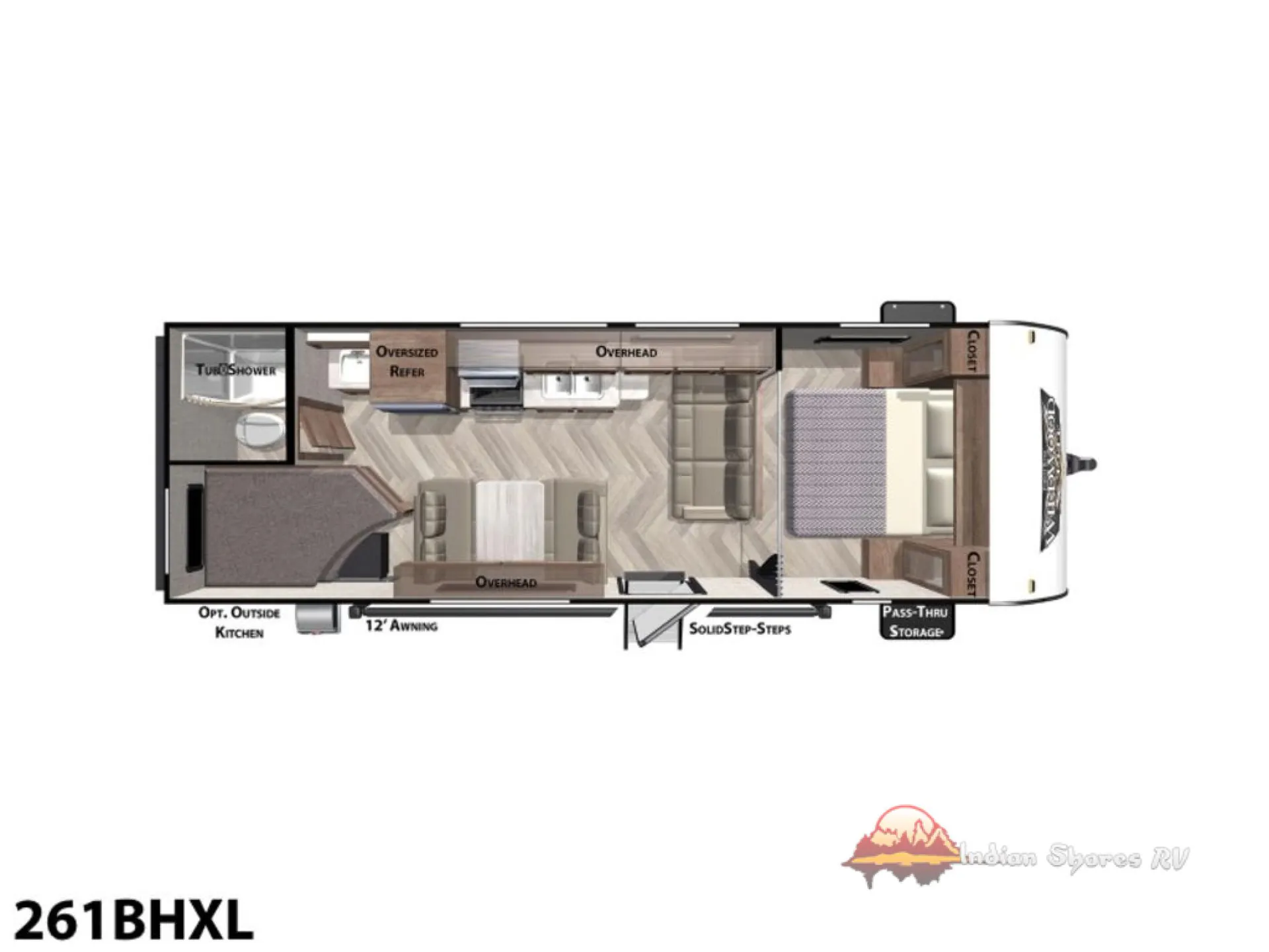 2020 Forest River RV Wildwood X-Lite 261BHXL - Photo 3
